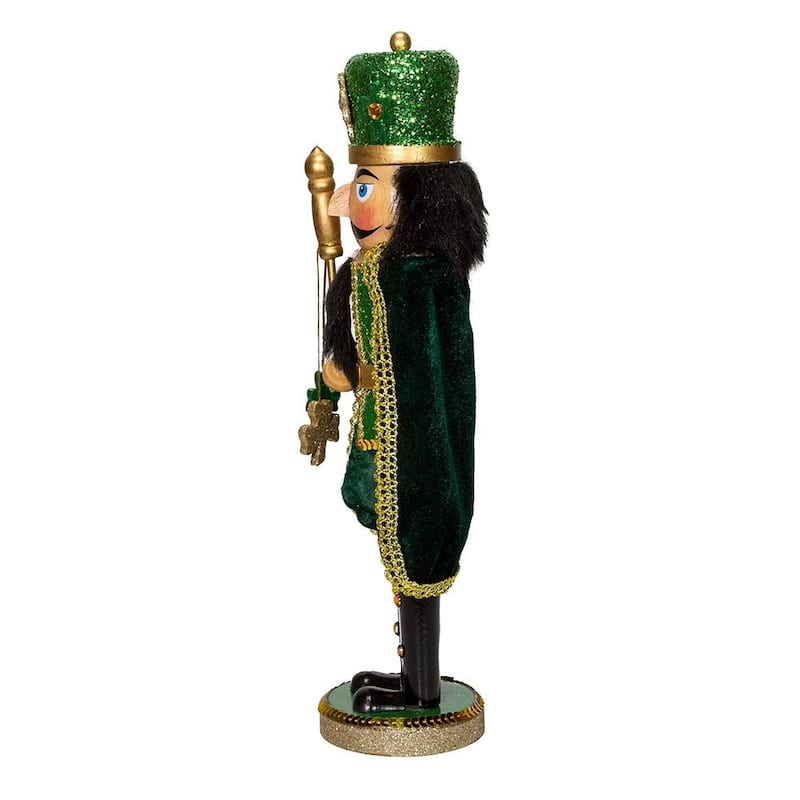 Kurt Adler 15-Inch Irish Nutcracker With Cape