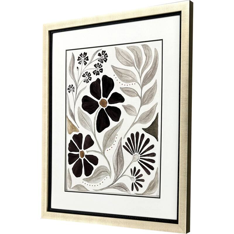 Paragon Modern Petals III Framed Art
