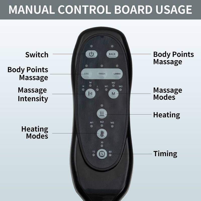 Electric Power Recliner Chair with Massage & Heat