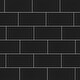preview thumbnail 9 of 9, Merola Tile Crown Heights 3"x 6" Matte Black Ceramic Wall Tile