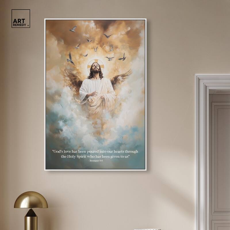 His Love Canvas by Art Remedy