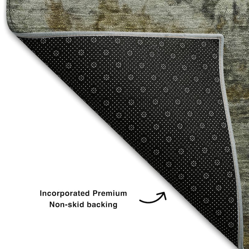 Premium Washable Super Soft Abstract Chic Mayfield Rug