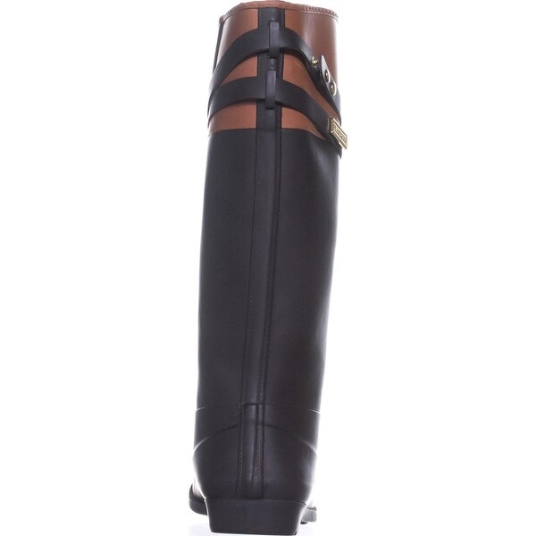 tommy hilfiger two toned boots