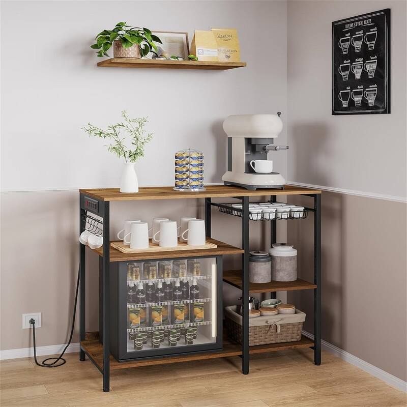 Baker's Rack - 15.7"D x 35.4"W x 35.6"H