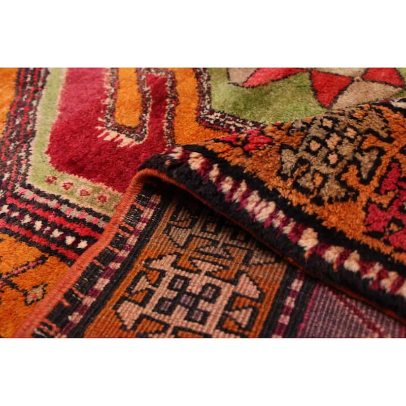 ECARPETGALLERY Hand-knotted Konya Anatolian Dark Navy Wool Rug - 5'5 x 10'2