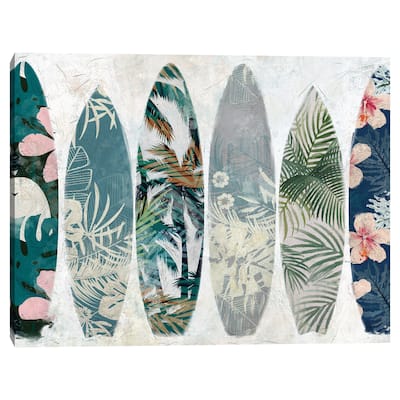 Surf Patterns by Studio Arts Canvas Art Print by Studio Arts Canvas Art Print