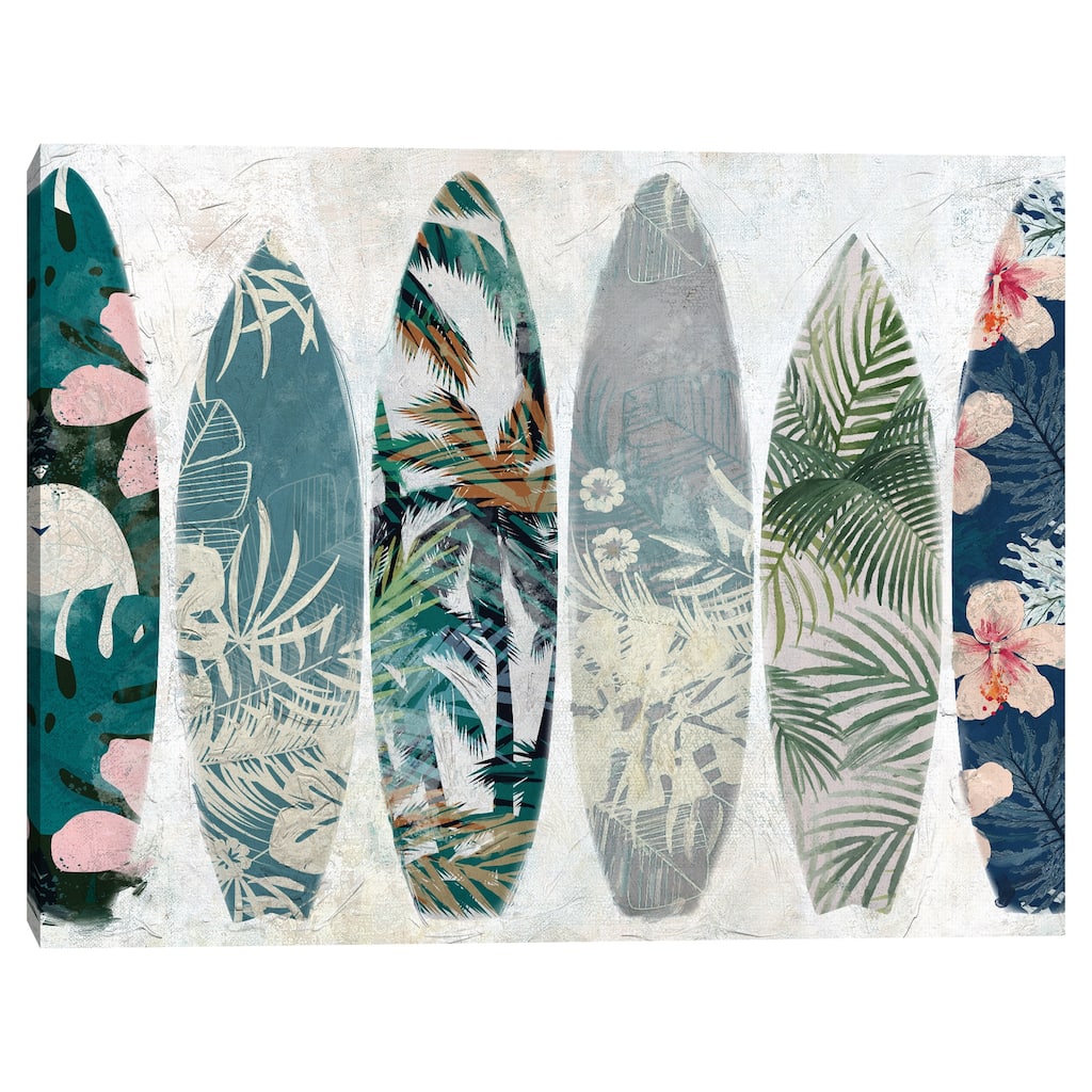 Surf Patterns by Studio Arts Canvas Art Print by Studio Arts Canvas Art Print