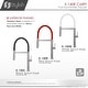 preview thumbnail 30 of 32, STYLISH Stainless Steel Single Handle Pull Out Dual Mode Kitchen Sink Faucet