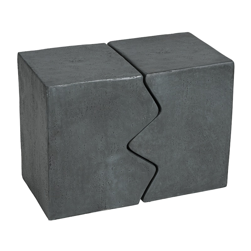 Christopher Knight Home - MGO Modern Outdoor Side Table Set with Durable Magnesium Oxide Construction