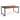 Timbergirl Handmade Reclaimed Sheesham Wood Dining Table (India)