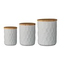 Buy White Kitchen Canisters Online at Overstock | Our Best ...