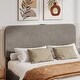 preview thumbnail 34 of 35, Upholstered Queen Hydraulic Storage Bed with RGB LED Light - Elegant Green Velvet Design