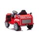 preview thumbnail 5 of 8, 12V Freddo Firetruck 1 Seater Ride on