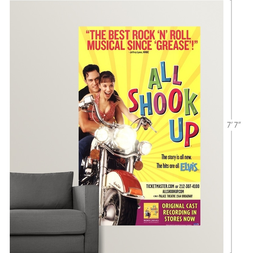 Shop All Shook Up Broadway Poster Print Overstock