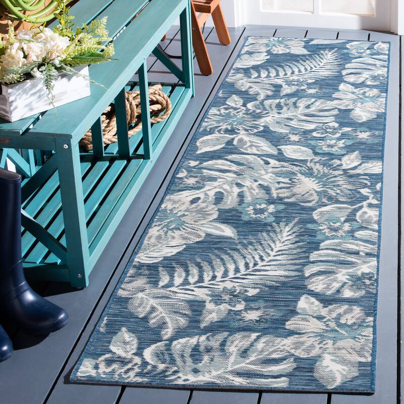 SAFAVIEH Sunrise Todosia Indoor/Outdoor Waterproof Rug - 2' x 8' Runner
