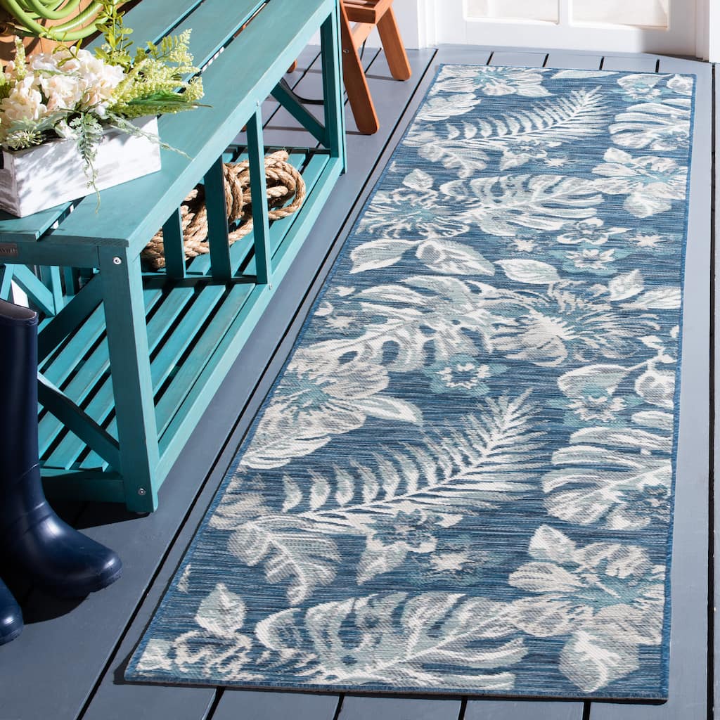 SAFAVIEH Sunrise Todosia Indoor/Outdoor Waterproof Rug - 2' x 8' Runner