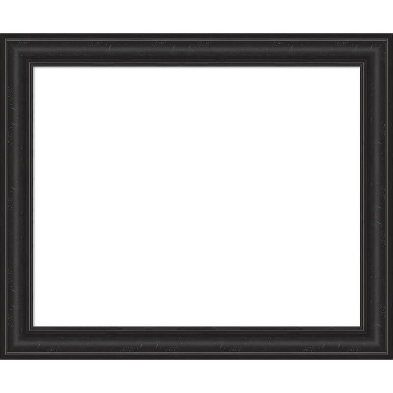 Amanti Art Shipwreck Black Framed Dry Erase Magnetic Board