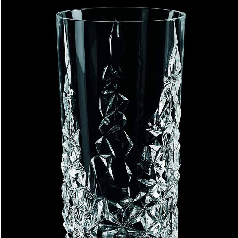 Nachtmann Set of 4 Sculpture Longdrink Glasses - 14 oz