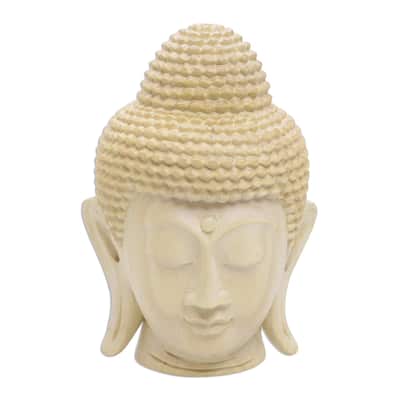 Novica Handmade Buddha Harmony Wood Statuette