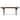 Artissance Vintage Noodle Bench with Front Panel, Weathered Natural Wood Finish (Size & Finish Vary) - 57"W x 6.2"L x 22"H
