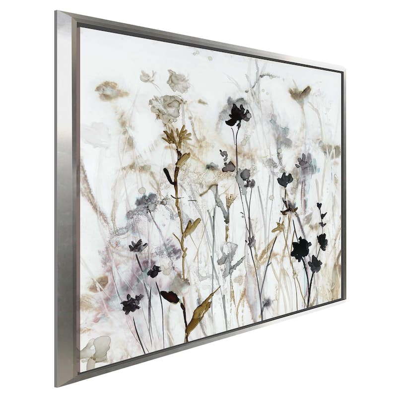 "Wildflower Mist I" by Carol Robinson Print on Floating Canvas