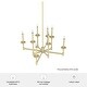 preview thumbnail 20 of 19, Hunter Briargrove Candle Chandelier - Entry, Dining Room - Glam, Transitional, Modern