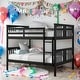 preview thumbnail 26 of 34, Multifunction Full over Full Bunk Bed With Ladder Solid Construction