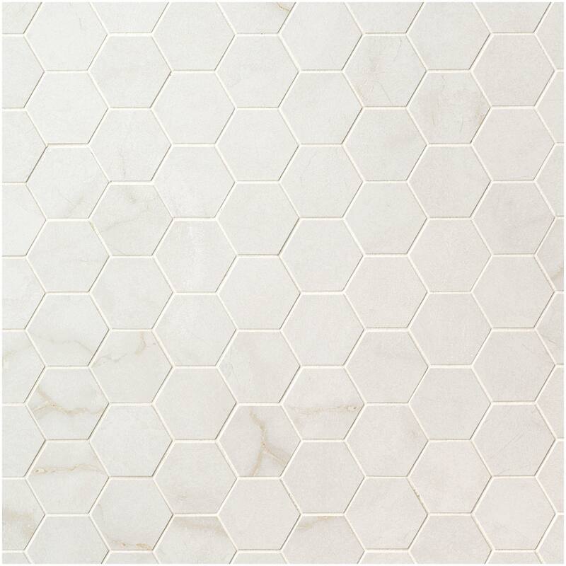 Ackland AKN-P-BE2X2HXM-CA Beldale - 12" x 12" Porcelain Geometric