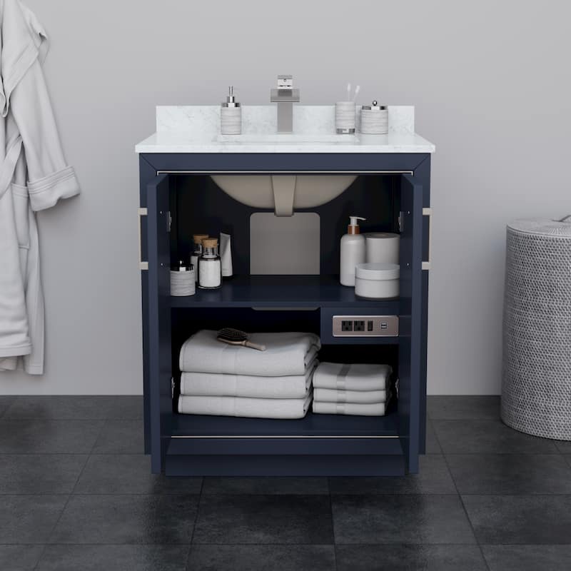 Icon Single Bathroom Vanity Cabinet, No Mirror