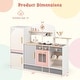preview thumbnail 3 of 8, Gymax Kids Chef Play Kitchen Set Toddlers Wooden Pretend Toy Playset