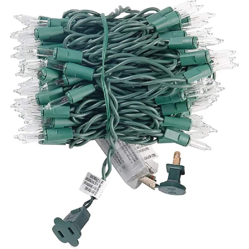 200(2x100) Counts 45ft Warm White Christmas Lights