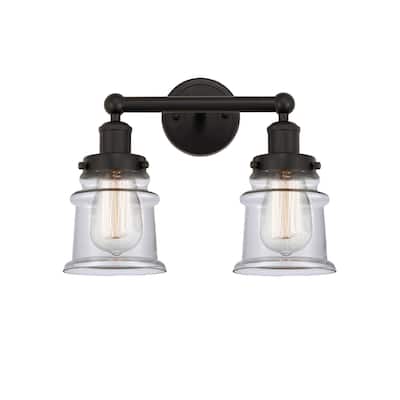 Innovations Lighting 616-2W-11-14 Canton Vanity Canton 2 Light 14"