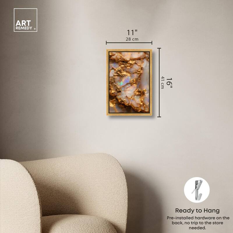 Mythic Gleam Canvas by Art Remedy