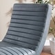 preview thumbnail 26 of 36, Art Leon Retro Armless PU Leather Chair