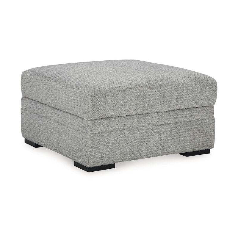 Signature Design by Ashley Casselbury Cement Ottoman with Storage