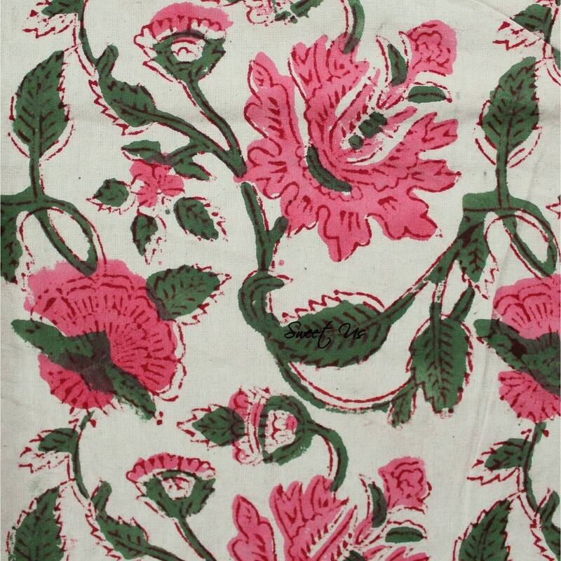 Romantic Floral Block Print Tablecloth Collection