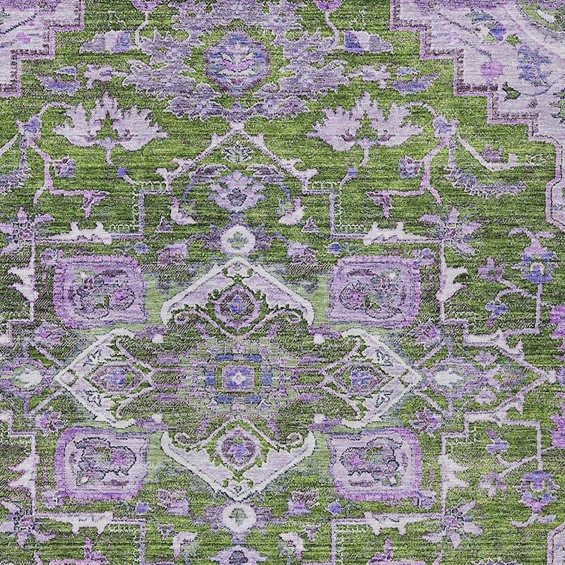 HomeRoots Oriental Traditional Rectangle Outdoor Rug