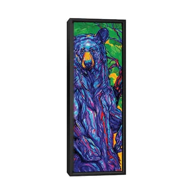 iCanvas "Guardian Bear" by Derrick Higgins Framed Canvas Print