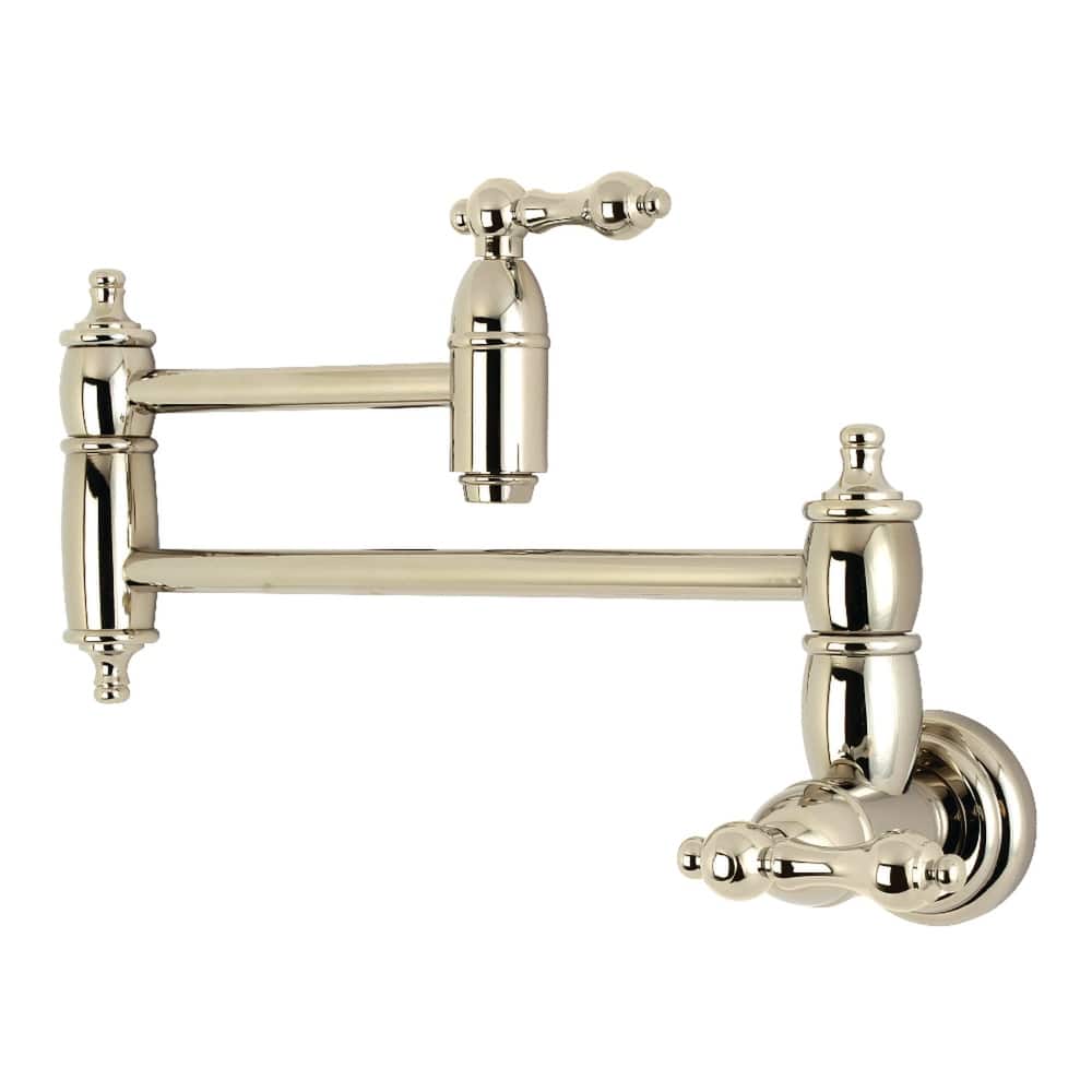 Restoration Wall Mount Pot Filler Kitchen Faucet