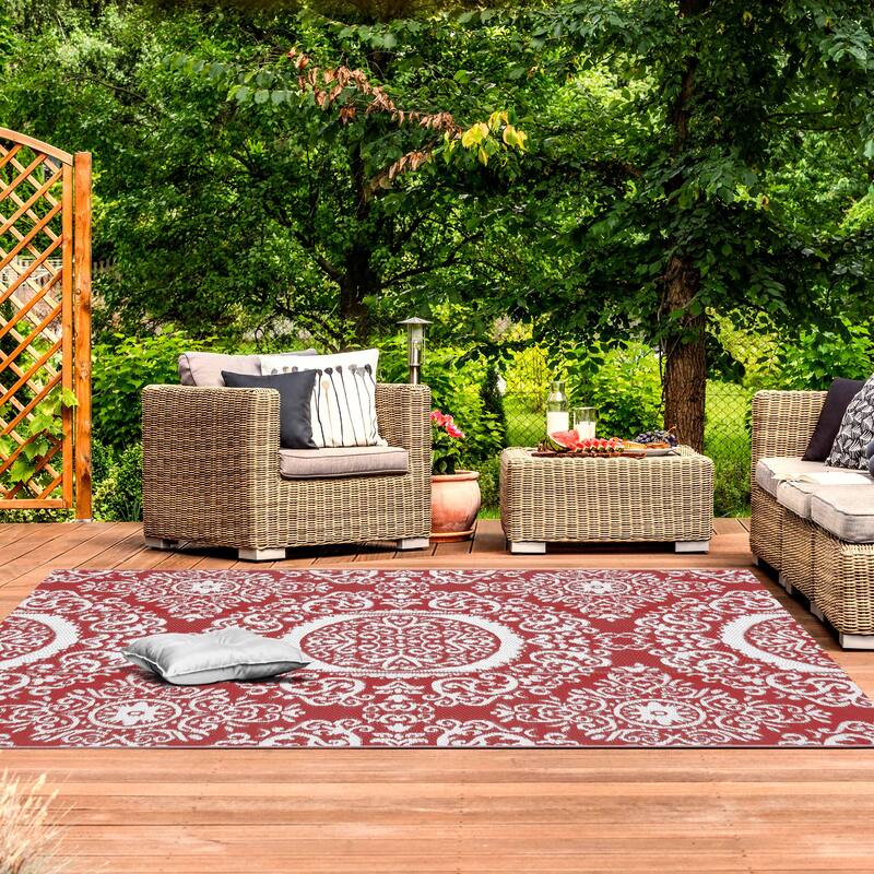 Nuu Garden Floral Modern Abstract Area Rug
