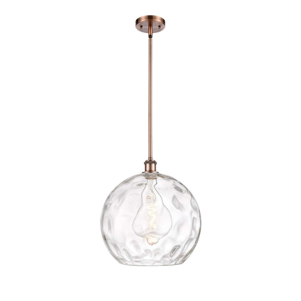 Innovations Lighting Athens Water Glass 1 Light 14" Pendant