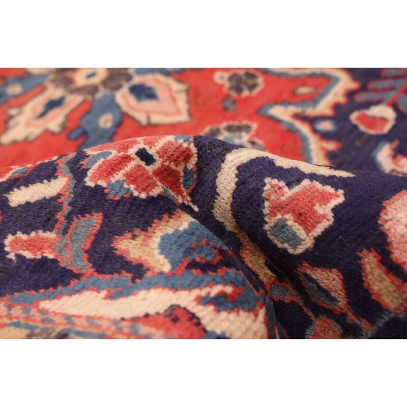 ECARPETGALLERY Hand-knotted Andelz Navy Wool Rug - 4'2 x 6'10