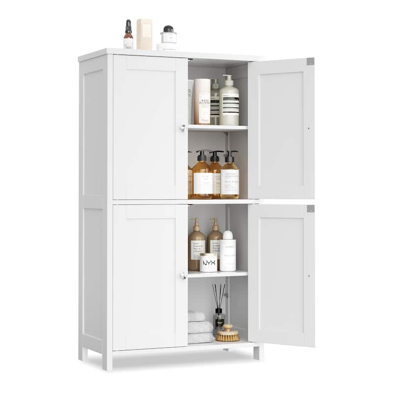 Multi-Room Storage Cabinet with Waterproof Board – Organizer for Bathroom, Kitchen & Living Room