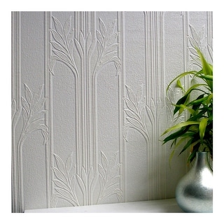 Brewster Brewster Wildacre Paintable Textured Vinyl Wallpaper - 20.9 X ...