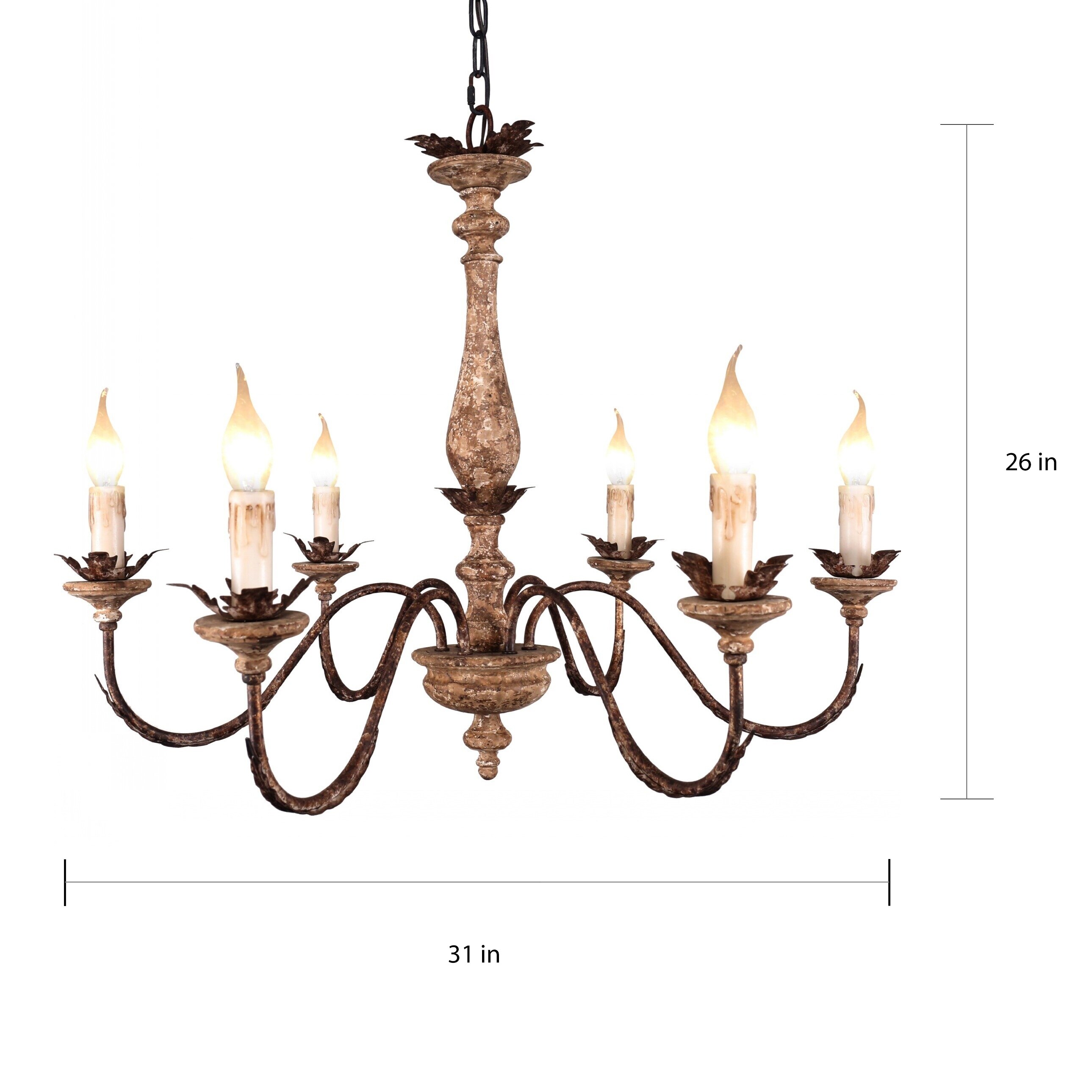 Wood and iron pendant light outlet