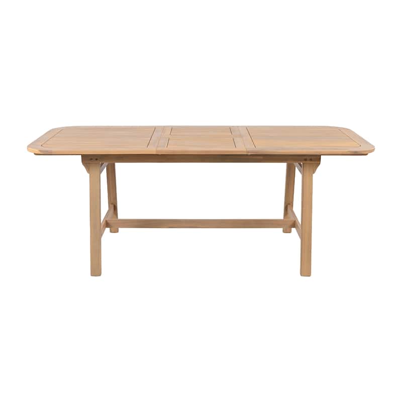 Christopher Knight Home - Lucinda Acacia Wood Outdoor Dining Set - Light Teak+1 Table
