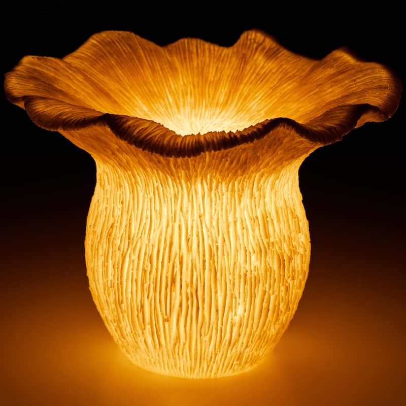 Aria Home Mushroom table lamp modern ambient cozy lighting - Brown