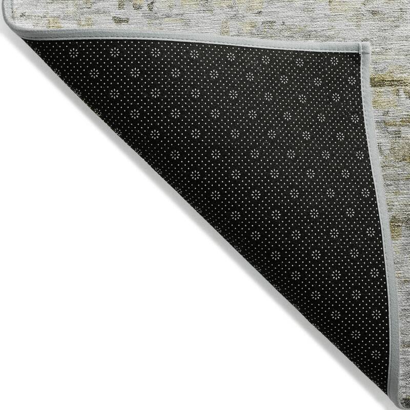 HomeRoots Striped Transitional Rectangle Outdoor Rug