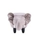 preview thumbnail 11 of 13, Animal Elephant Storage Upholstered Kids Ottoman