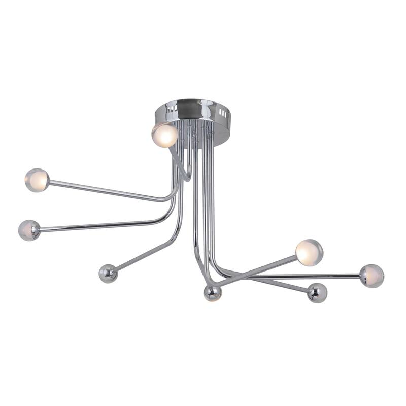 Craftmade Solis 8 Light 33" Wide Integrated LED Flush Mount Ceiling